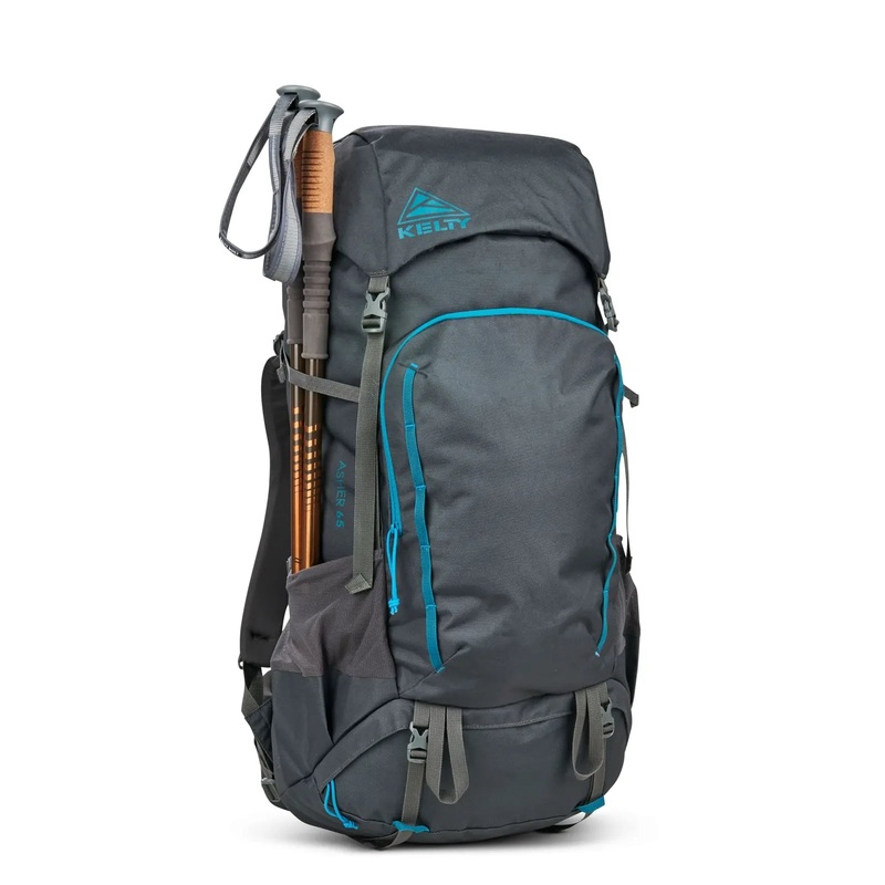 kelty-asher-backpack-bag-rucksack-hiking-camping-65l-beluga-storm-blue KELTY Asher Backpack Bag Rucksack Hiking Camping 65L (Beluga/Storm Blue)