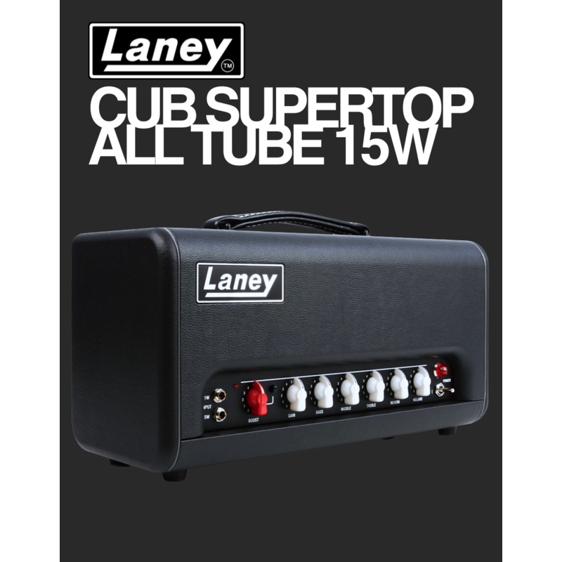 laney-tube-amp-head-15-watts-cub-supertop Laney Tube Amp Head 15 Watts - CUB-SUPERTOP
