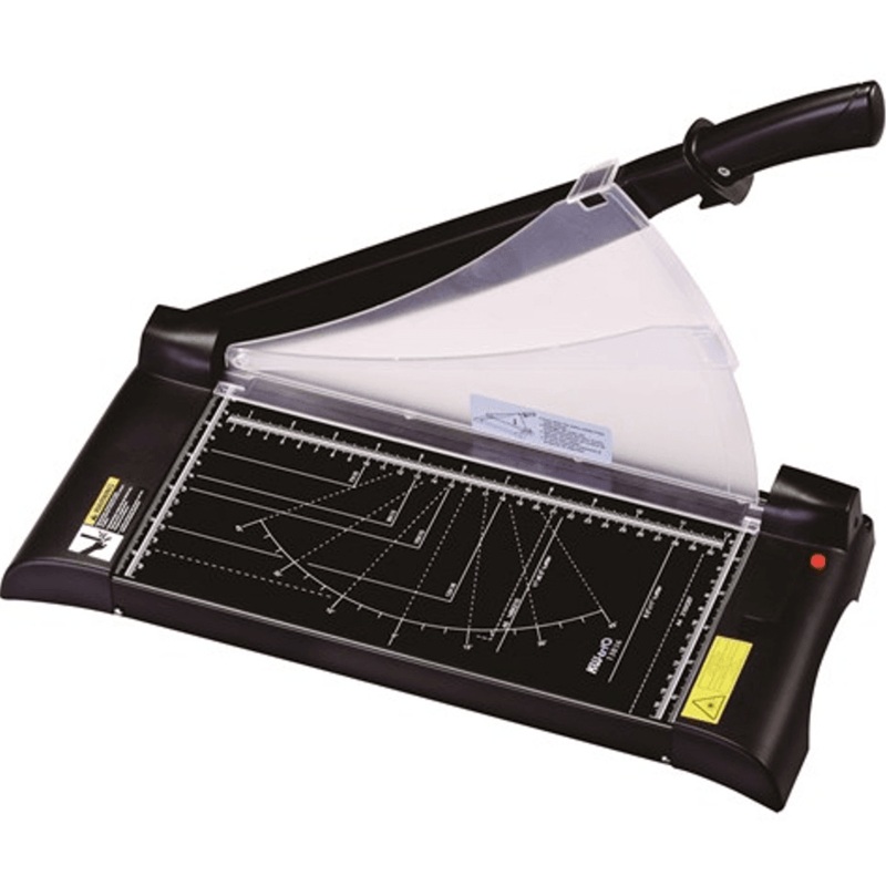 ledah-403-office-guillotine-paper-trimmer-with-laser-guide-10-sheet-a4-black Ledah 403 Office Guillotine Paper Trimmer With Laser Guide 10 Sheet A4 Black