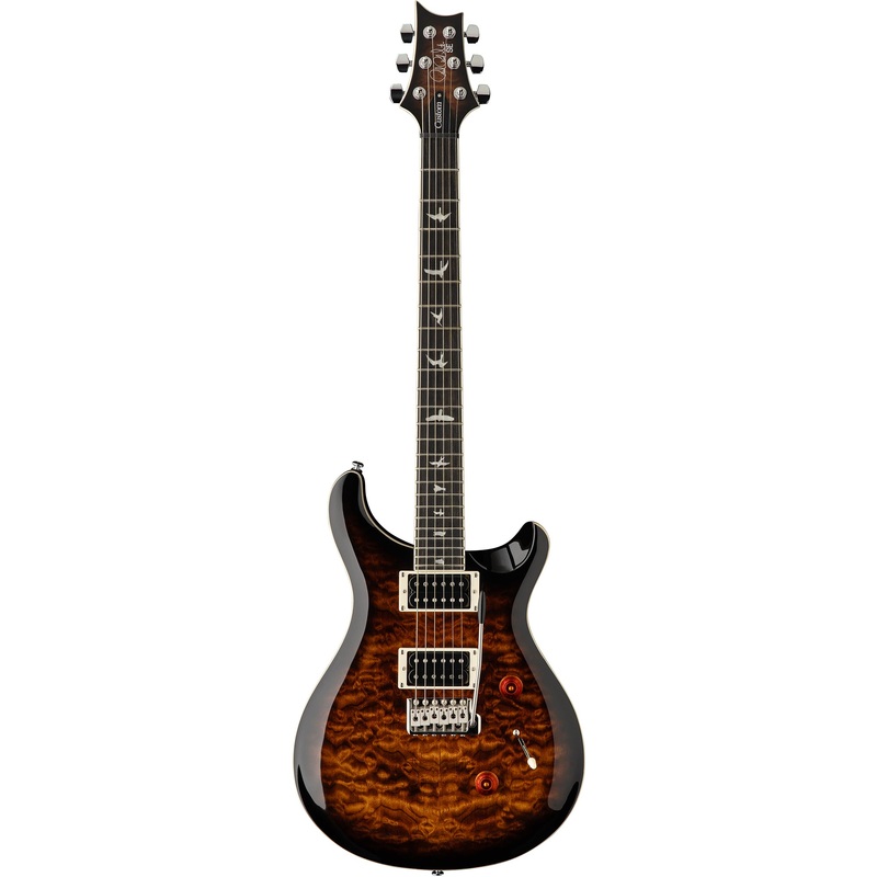 prs-cu44qqeibbg-se-custom-24-quilt-black-gold-sunburst PRS CU44QQEIBBG SE Custom 24 Quilt - Black Gold Sunburst