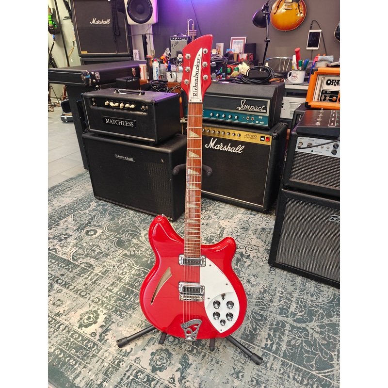rickenbacker-360-stereo-1995-pillarbox-red Rickenbacker 360 Stereo 1995 Pillarbox Red