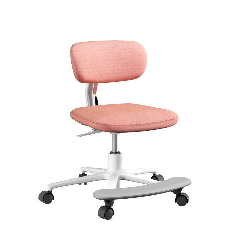 ufou-cassia-ergonomic-kids-study-chair-coral-red UFOU Cassia Ergonomic Kids Study Chair (Coral Red)