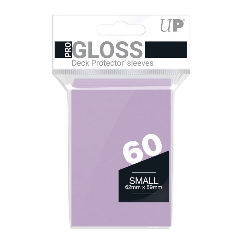 ultra-pro-up15261-pro-gloss-60ct-small-deck-protector-sleeves-lilac Ultra Pro: UP15261 PRO-Gloss 60ct Small Deck Protector sleeves: Lilac