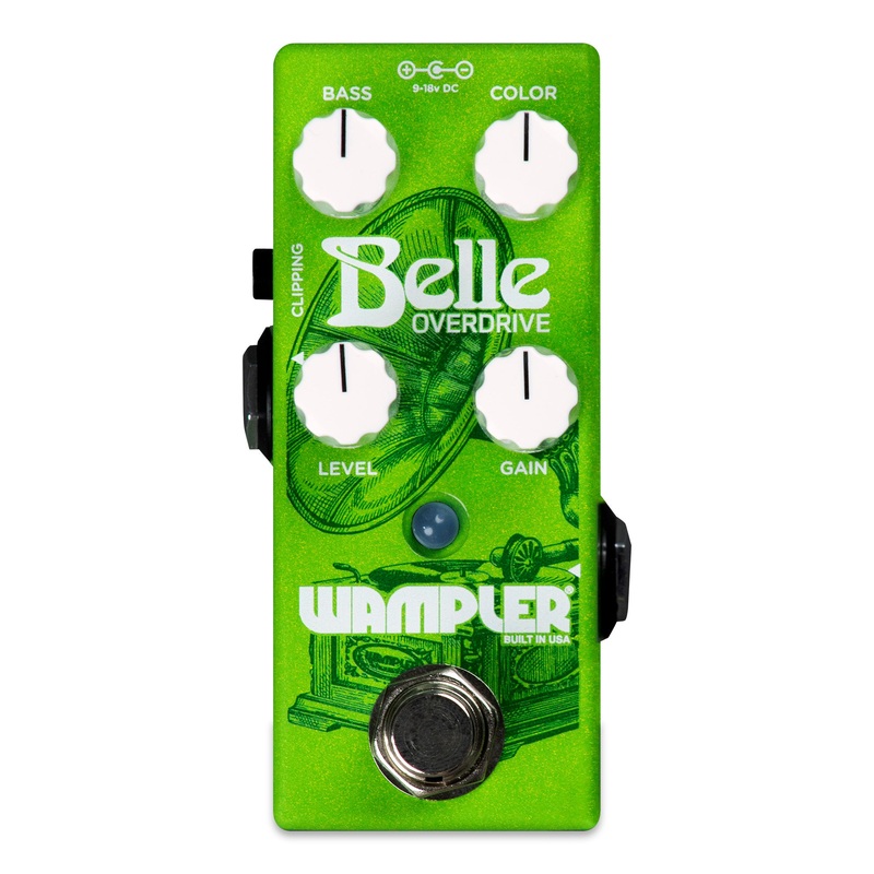 wampler-belle-mini-drive-transparent-overdrive-pedal-with-true-bypass Wampler Belle Mini Drive Transparent Overdrive Pedal with True Bypass