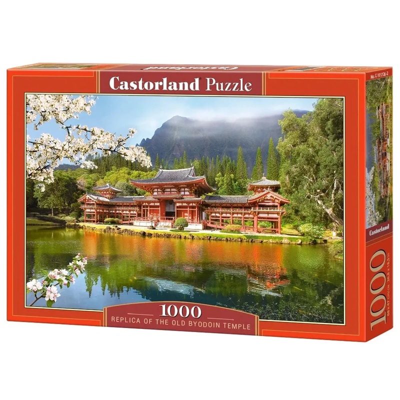castorland-1000-pieces-replica-of-old-byodoin-temple-puzzle Castorland 1000-Pieces Replica of Old Byodoin Temple Puzzle