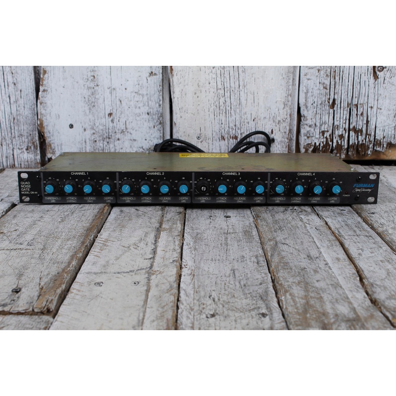 furman-qn-44-quad-noise-gate-4-channel-rack-mount-noise-gate Furman QN-44 Quad Noise Gate 4 Channel Rack Mount Noise Gate
