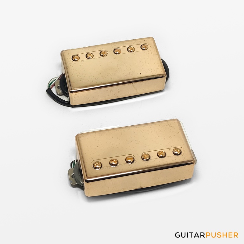godwound-ancient-59-vintage-guitar-humbucker-pickup-set-50mm-standard-spacing-covered-gold Godwound Ancient 59 Vintage Guitar Humbucker Pickup Set - 50mm Standard Spacing (Covered Gold)