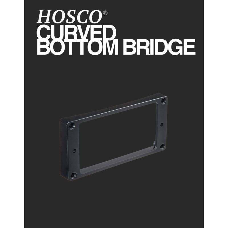 hosco-mounting-ring-curved-bottom-bridge-black Hosco Mounting Ring Curved Bottom Bridge - Black
