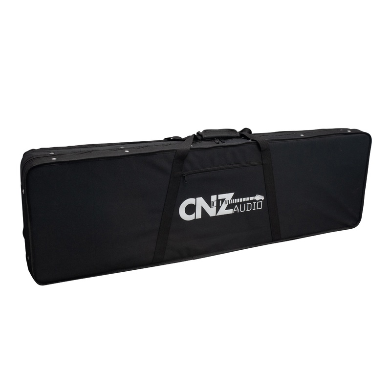 lightweight-polyfoam-bass-guitar-case-black Lightweight Polyfoam Bass Guitar Case - Black