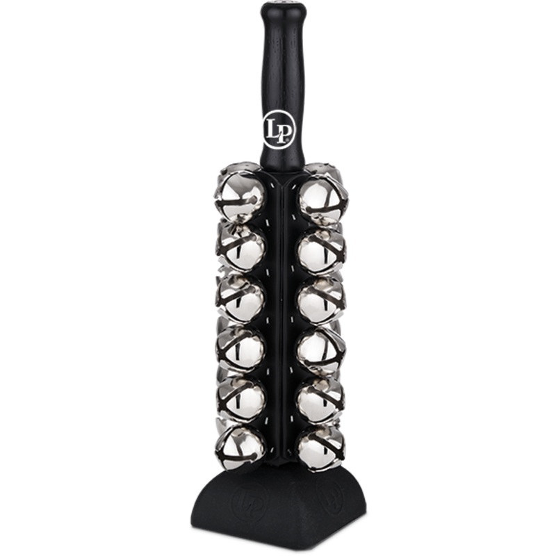 lp-lp3724-deluxe-24-sleigh-bell-w-base-black LP LP3724 Deluxe 24 Sleigh Bell w/ Base, Black