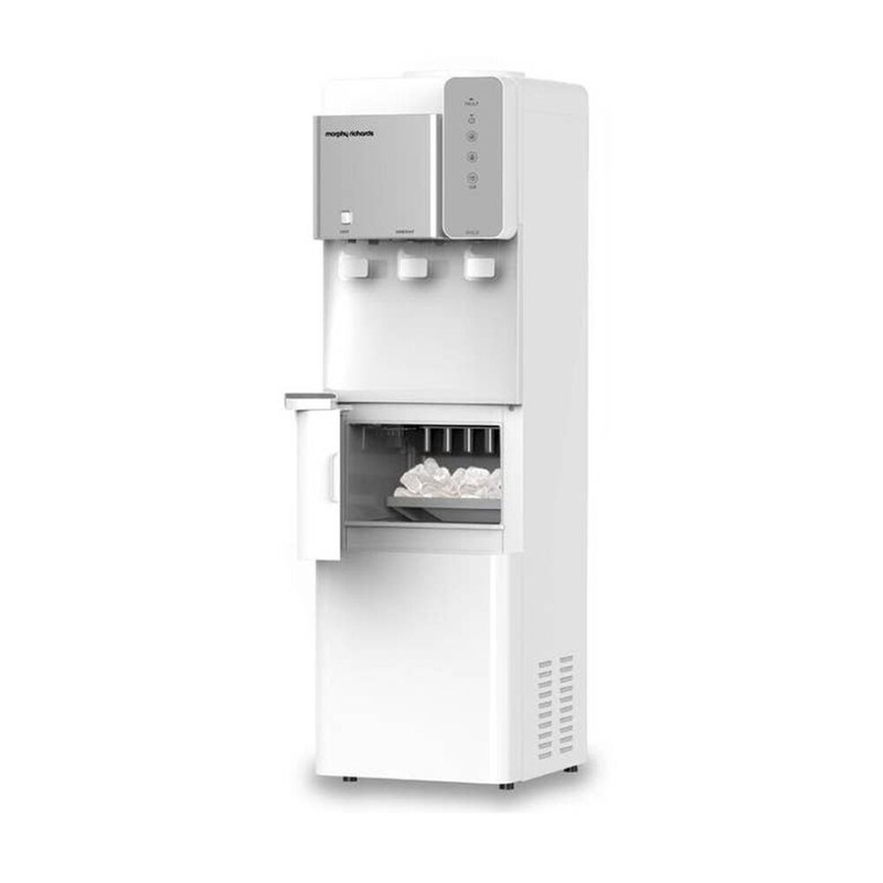 morphy-richards-13kg-ice-maker-and-water-dispenser-with-1-1kg-storage-tank-white Morphy Richards 13kg Ice Maker and Water Dispenser with 1.1kg Storage Tank (White)