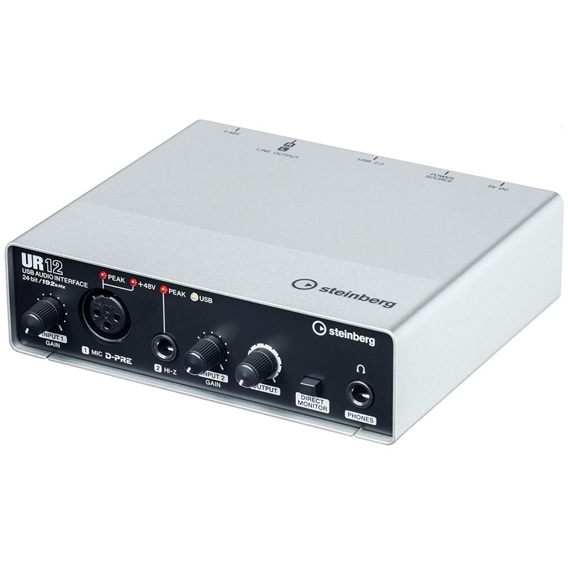 steinberg-ur12-portable-usb-audio-interface Steinberg UR12 Portable USB Audio Interface