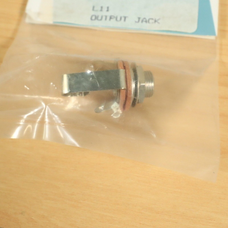 vintage-oem-carvin-l11-output-electric-guitar-bass-jack Vintage OEM Carvin L11 Output Electric Guitar Bass Jack