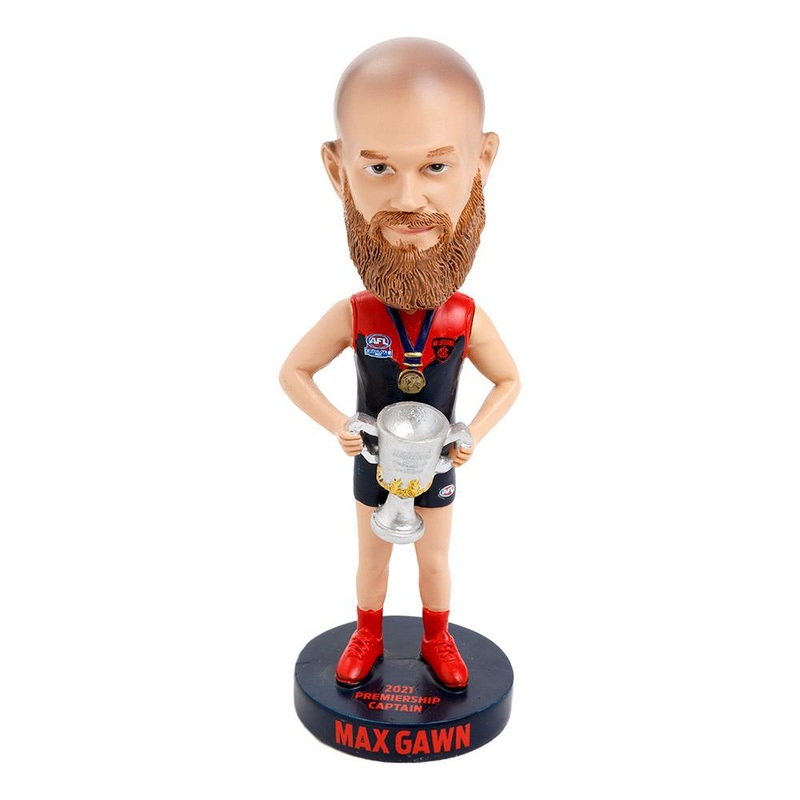 afl-melbourne-demons-max-gawn-2021-premiership-bobblehead AFL - Melbourne Demons - Max Gawn (2021 Premiership) Bobblehead