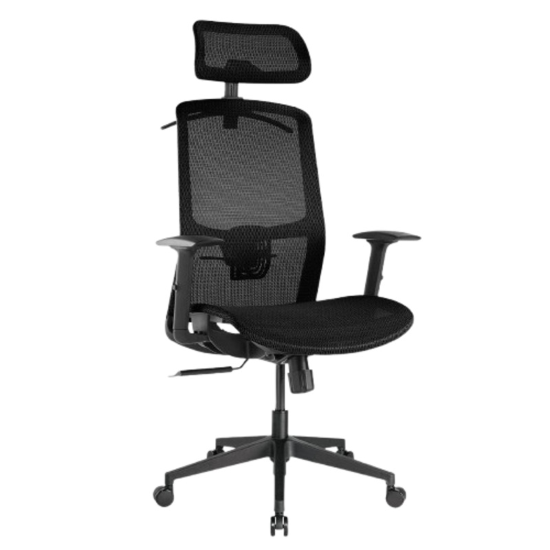 desky-adjustable-high-back-mesh-chair-black Desky Adjustable High Back Mesh Chair (Black)