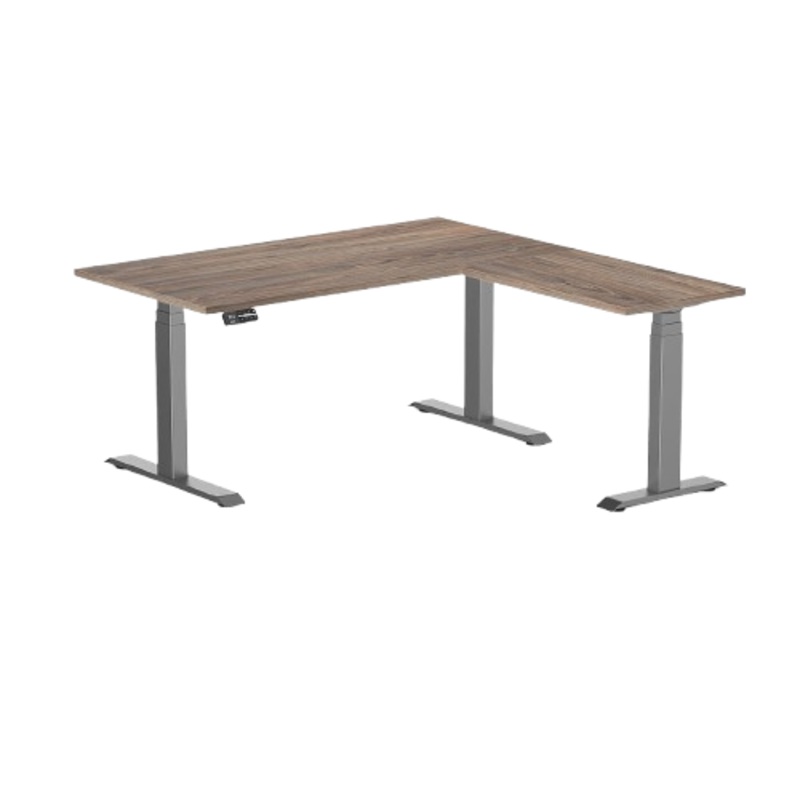 desky-eco-l-shape-melamine-sit-stand-desk-150-x-155-cm-natural-walnut-top-and-space-grey-leg Desky Eco L-Shape Melamine Sit Stand Desk 150 x 155 cm Natural Walnut Top and Space Grey Leg