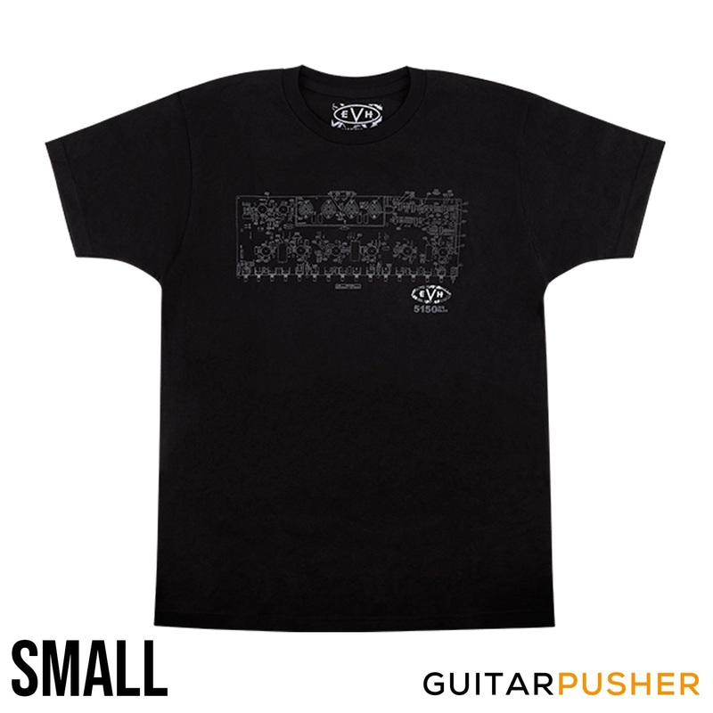 evh-schematic-t-shirt-black EVH Schematic T-Shirt Black