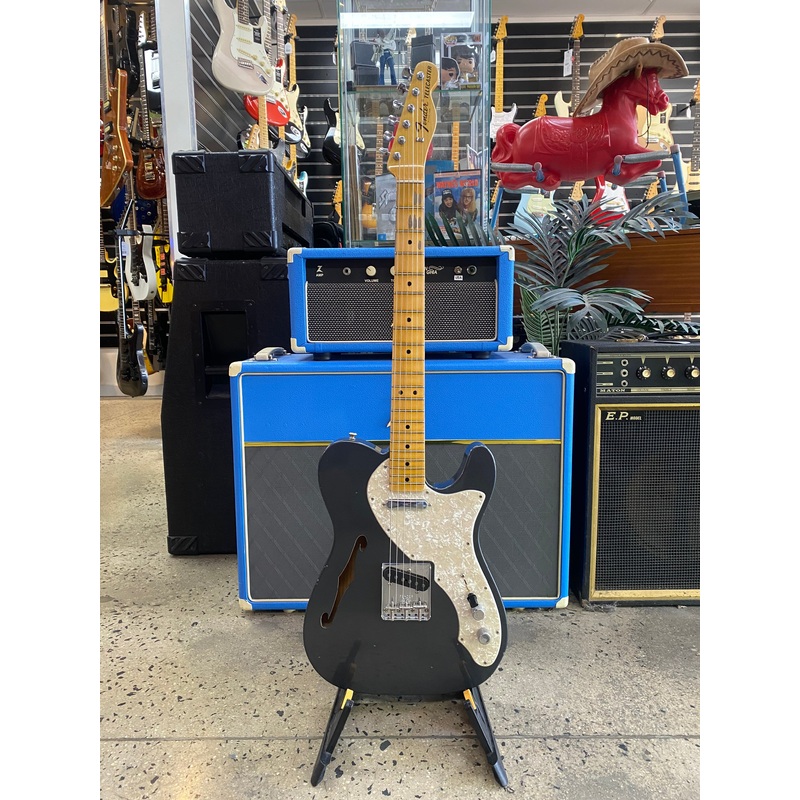 fender-2020-custom-shop-68-tele-thinline-charcoal-frost-metallic-pre-loved Fender 2020 Custom Shop 68 Tele Thinline Charcoal Frost Metallic ***Pre Loved***