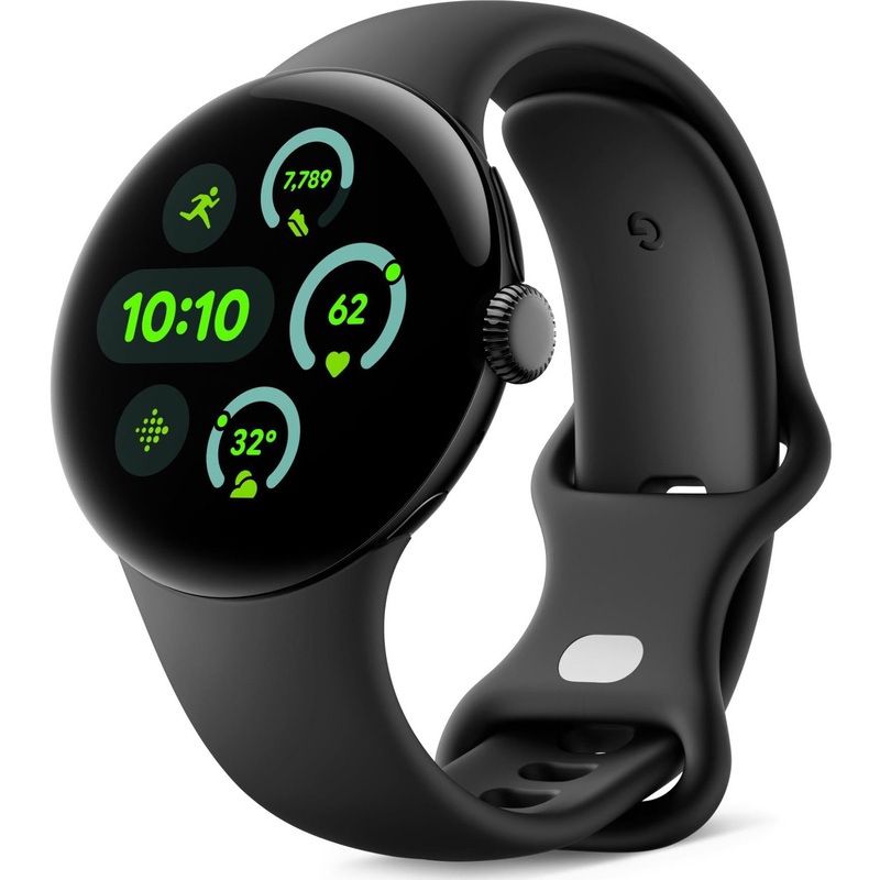 google-pixel-watch-3-wi-fi-41mm-matte-black-with-obsidian-active-band Google Pixel Watch 3 Wi-Fi 41mm ( Matte Black with Obsidian Active Band)