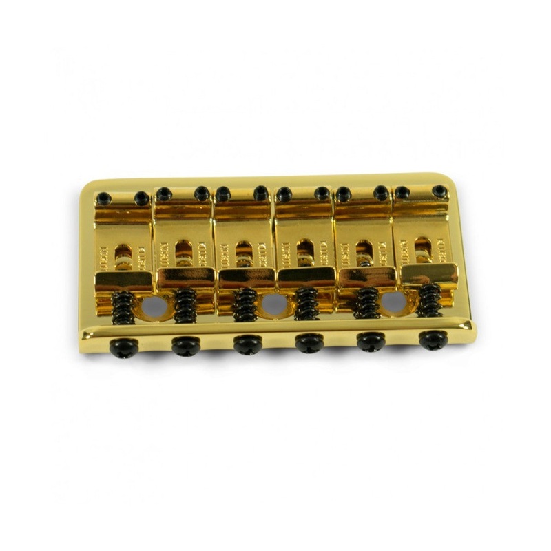 kluson-replacement-hardtail-bridge-for-vintage-fender-stratocasters-gold Kluson Replacement Hardtail Bridge For Vintage Fender Stratocasters - Gold