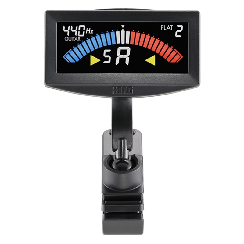 korg-pitchcrow-g-clip-on-tuner-for-guitar-or-bass-black Korg PitchCrow-G Clip-on tuner for guitar or bass - Black