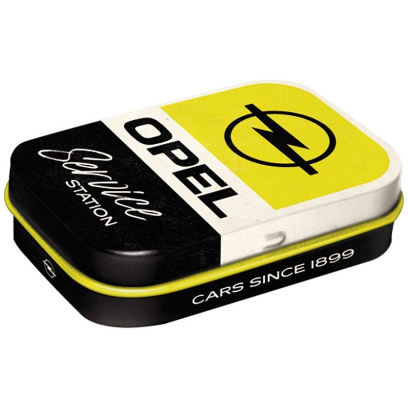 nostalgic-art-breath-freshener-mints-retro-steel-tin-box-opel-service-station Nostalgic-Art Breath Freshener Mints Retro Steel Tin Box Opel Service Station