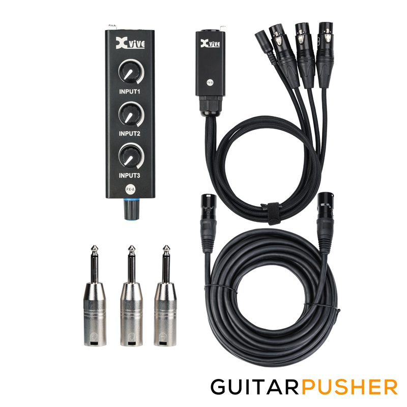 xvive-audio-px-portable-3-channel-personal-mixer-for-iem Xvive Audio PX Portable 3-Channel Personal Mixer for IEM