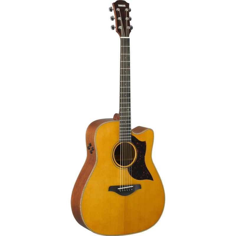 yamaha-a3m-vn-dreadnought-cutaway-acoustic-electric-guitar-vintage-natural Yamaha A3M VN Dreadnought Cutaway Acoustic-Electric Guitar - Vintage Natural