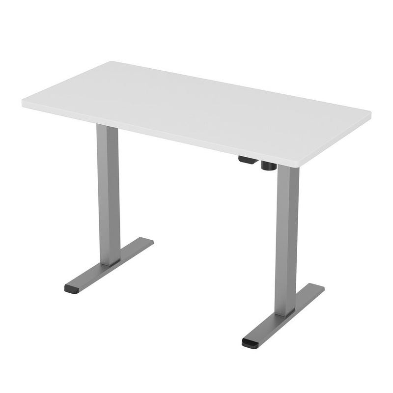 artiss-standing-desk-motorised-120cm-white Artiss Standing Desk Motorised 120CM White