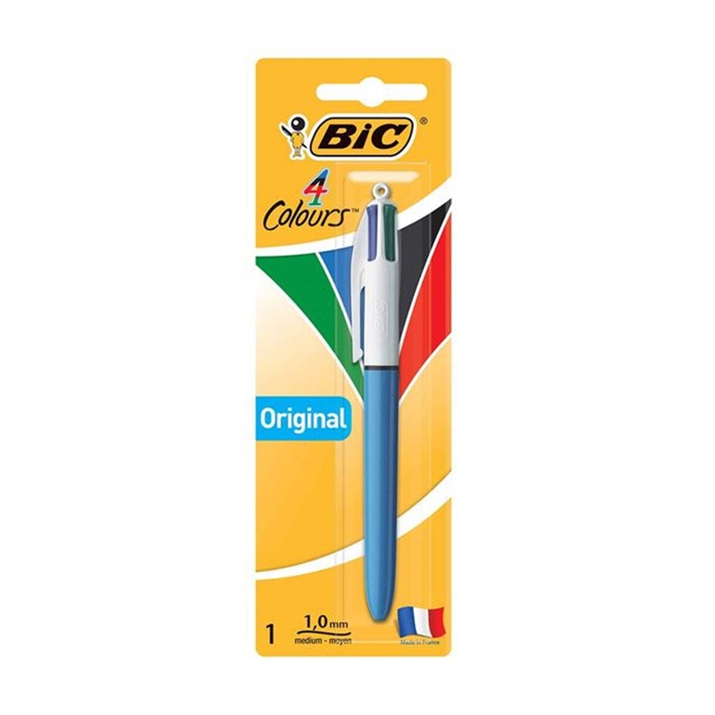 bic-4-colour-click-pen-original-writing-ball-pen-1-0mm-nib Bic 4-Colour Click Pen Original Writing Ball Pen 1.0mm Nib