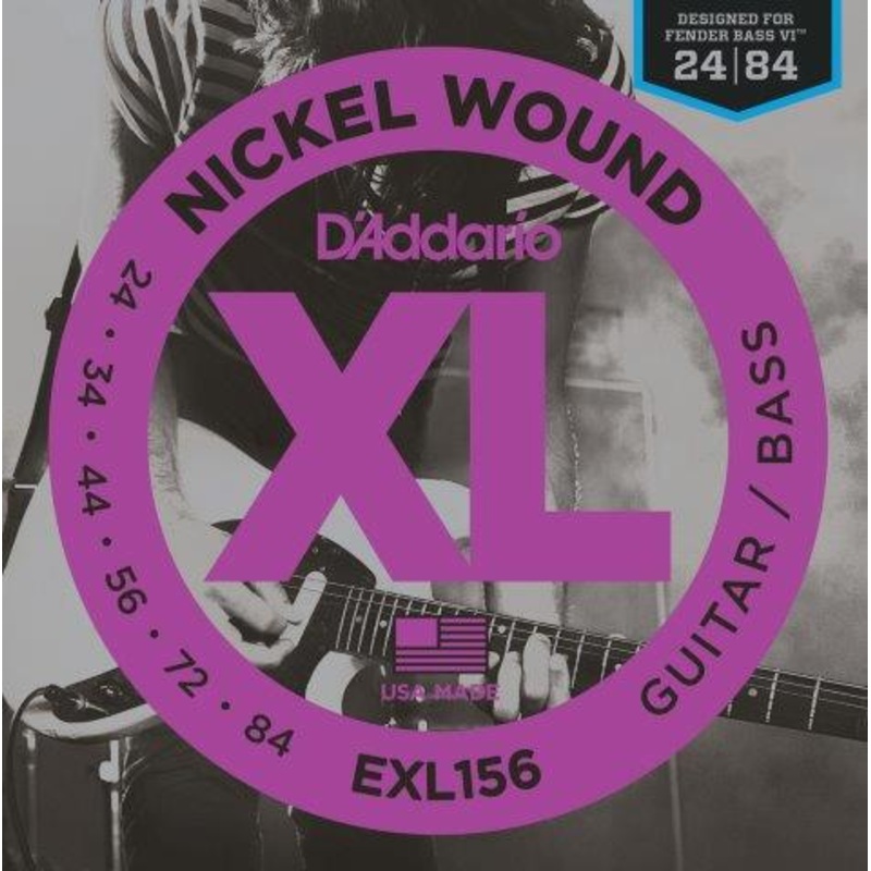 daddario-24-84-xl-strings-for-fender-bass-vi-6 Daddario 24/84 XL Strings For Fender Bass VI (6)