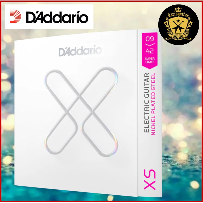 daddario-xs-09-42-super-light-coated-electric-guitar-strings-nickel-plated-steel DAddario XS 09-42 Super Light Coated electric Guitar Strings Nickel Plated Steel