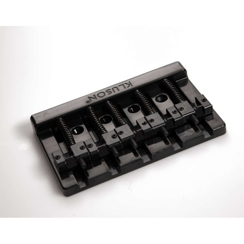 genuine-kluson-himass-fender-5-string-p-j-bass-upgrade-bridge-black-khmbbs5-b Genuine Kluson HiMass Fender 5 String P/J-Bass Upgrade Bridge, Black KHMBBS5 B