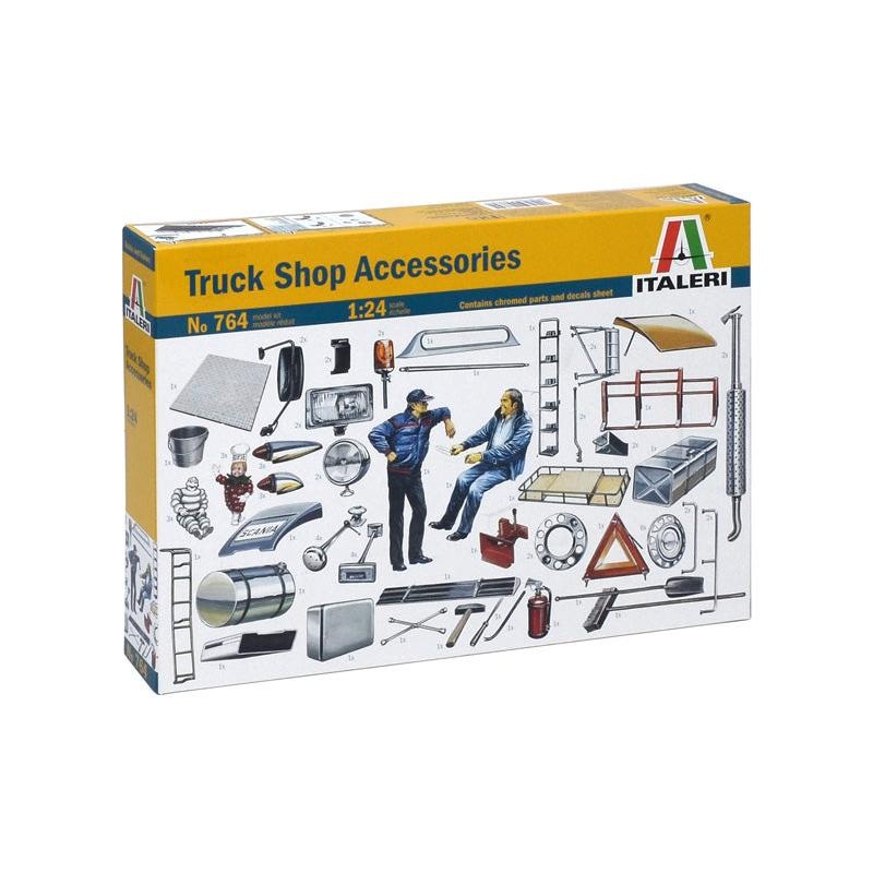 italeri-1-24-truck-shop-accessories Italeri 1/24 Truck Shop Accessories