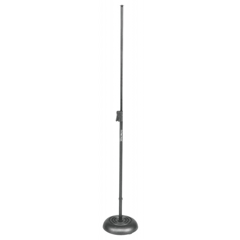 on-stage-quik-release-round-base-mic-stand On Stage Quik-Release Round-Base Mic Stand