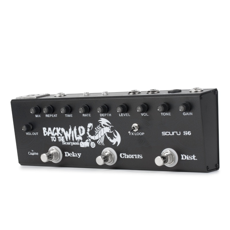 scuru-s6-analog-multi-effect-pedal Scuru S6 Analog Multi-Effect Pedal