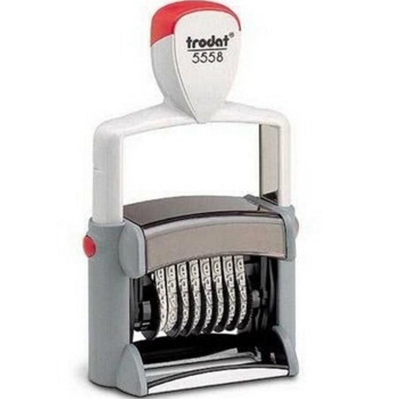 trodat-5558-self-inking-numberer-8-band Trodat 5558 Self-Inking Numberer 8 Band