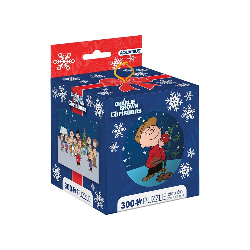 aquarius-300pc-peanuts-a-charlie-brown-christmas-jigsaw-puzzle-with-tin-15x20cm Aquarius 300pc Peanuts A Charlie Brown Christmas Jigsaw Puzzle with Tin 15x20cm