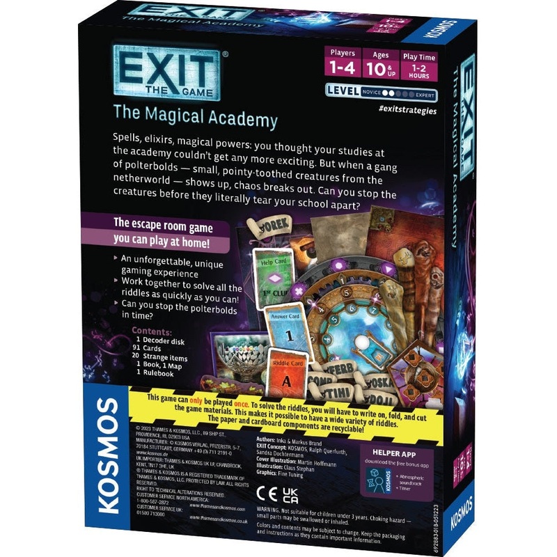 kosmos-exit-the-game-the-magical-academy-game Kosmos Exit the Game The Magical Academy Game