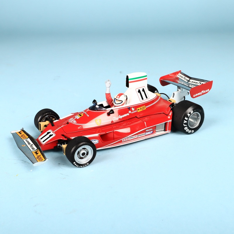 1-18-exoto-diecast-f1-ferrari-312t-f1-car-11-italian-gp-c-regazzoni 1/18 Exoto Diecast F1 Ferrari 312T F1 Car #11 Italian GP C.Regazzoni