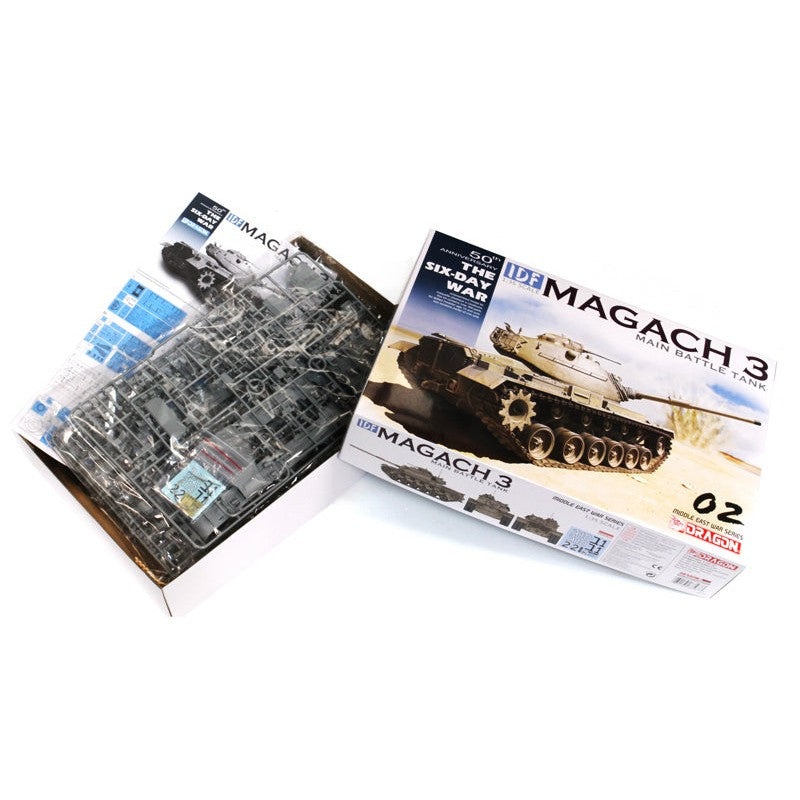 dragon-models-1-35-idf-magach-3-plastic-model-kit Dragon Models 1/35 IDF Magach 3 Plastic Model Kit