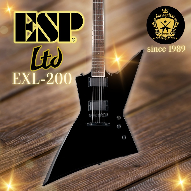 esp-ltd-exl-200-gloss-black-electric-guitar ESP LTD EXL-200 Gloss Black Electric Guitar