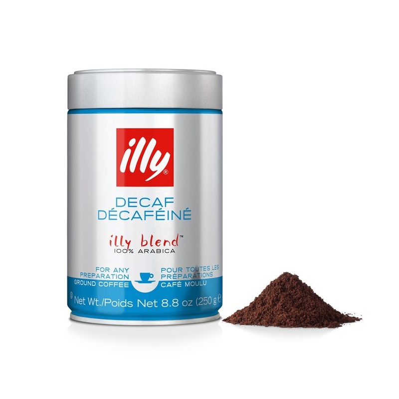 illy-decaf-espresso-ground-coffee-250g Illy Decaf Espresso Ground Coffee 250g