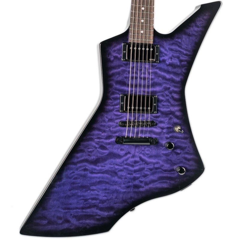 ltd-limited-edition-snakebyte-baritone-james-hetfield-signature-quilted-purple-with-case LTD LIMITED EDITION SNAKEBYTE BARITONE JAMES HETFIELD SIGNATURE QUILTED PURPLE WITH CASE
