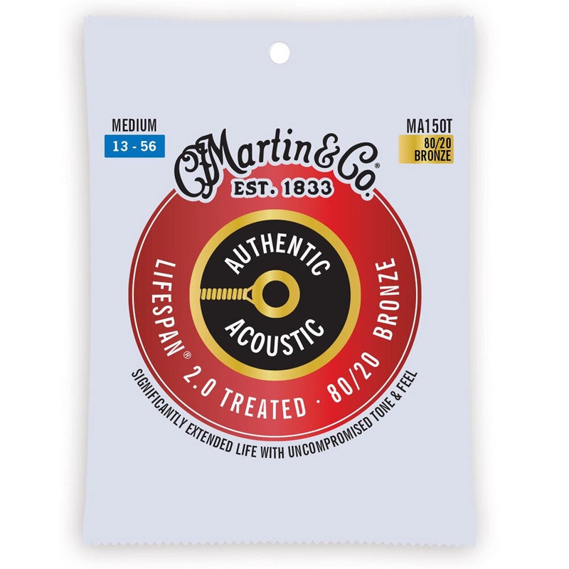 martin-guitar-ma150t-authentic-acoustic-string-treated-80-20-bronze-medium Martin Guitar MA150T Authentic Acoustic String Treated 80/20 Bronze Medium