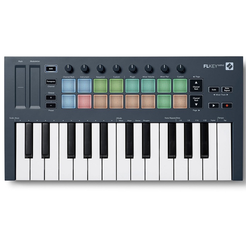 novation-flkeyminimk1-flkey-mini-keyboard-controller-for-fl-studio Novation FLKEYMINIMK1 FLkey Mini Keyboard Controller for FL Studio