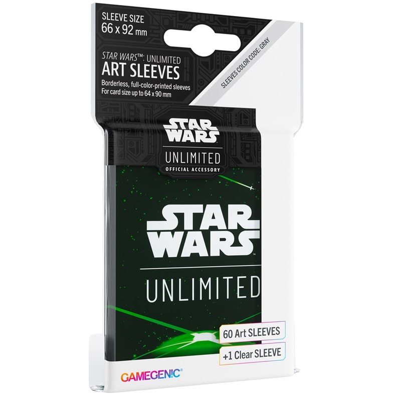 gamegenic-star-wars-unlimited-art-sleeves-card-back-green Gamegenic Star Wars Unlimited Art Sleeves - Card Back Green