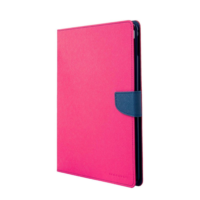 goospery-fancy-diary-case-for-ipad-a16-10th-gen-hot-pink-navy Goospery Fancy Diary Case for iPad A16 / 10th Gen - Hot Pink/Navy