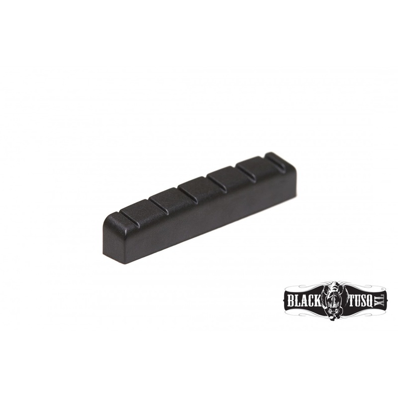 graph-tech-black-tusq-xl-pt-6643-00-6-string-43x6-slotted-nut Graph Tech Black Tusq XL PT-6643-00 6 String 43x6 Slotted Nut