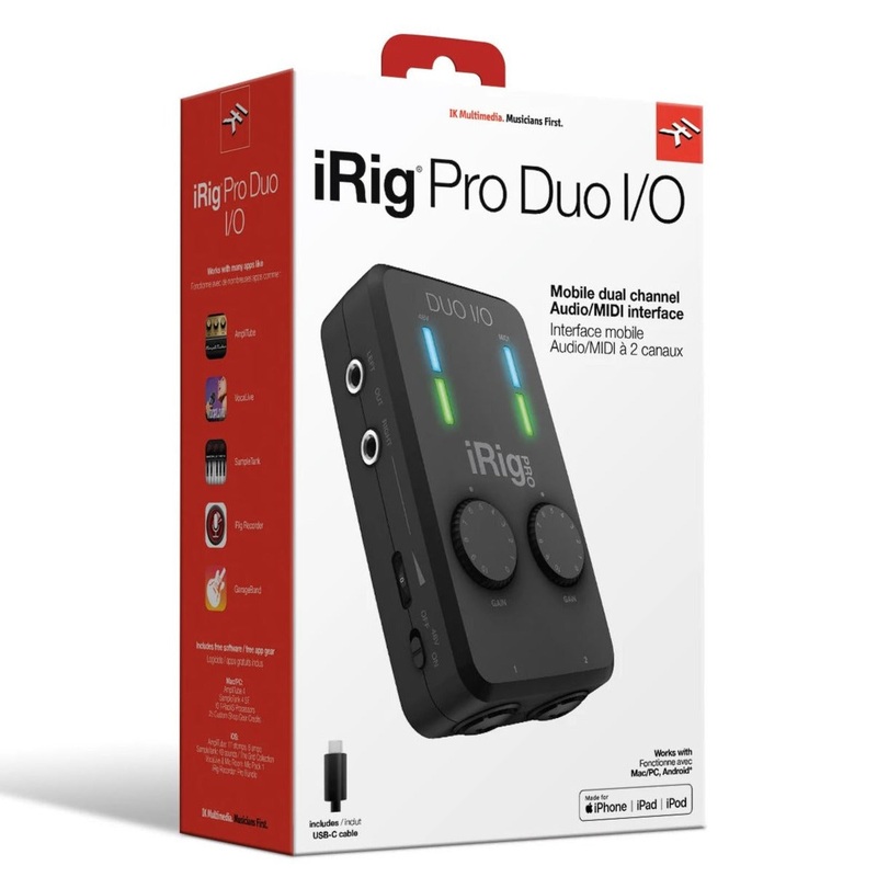 ik-multimedia-irig-produo-io-irig-pro-duo-i-o-2-channel-audio-midi-interface IK Multimedia IRIG-PRODUO-IO iRig Pro Duo I/O 2-channel Audio/MIDI Interface